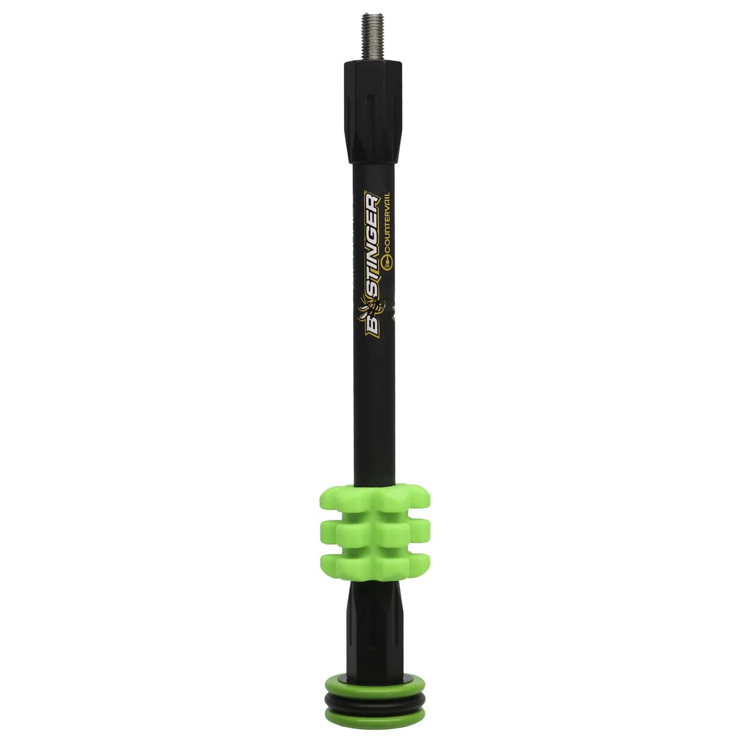 Bee Stinger Stabilizer MicroHex Hunter 8″ W/ Vibration Dampener Green MHX08GR