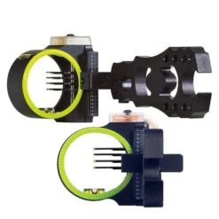 Black Gold Bowsights Rush 4 Pin .019 Right Hand FPRU4