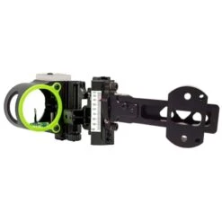 Black Gold Bowsights Ascent Pro Sight 4″ Dovetail 1 Pin Movable .019 Right Hand Standard Head Bridge-Lock