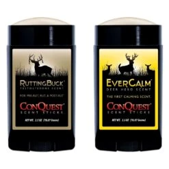 Conquest Scents RuttingBuck Pack Testosterone Scent & EverCalm Herd Scent Stick 5 Oz. 1256