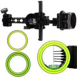 Spot Hogg Sight Fast Eddie XL MRT 5 Pin .019 Right Hand Large Guard W/ Alignment Rings FEXL5RH19MRT