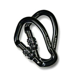 Recon Pro Aluminum Carabiners 2-Pack By Hunter Safety System