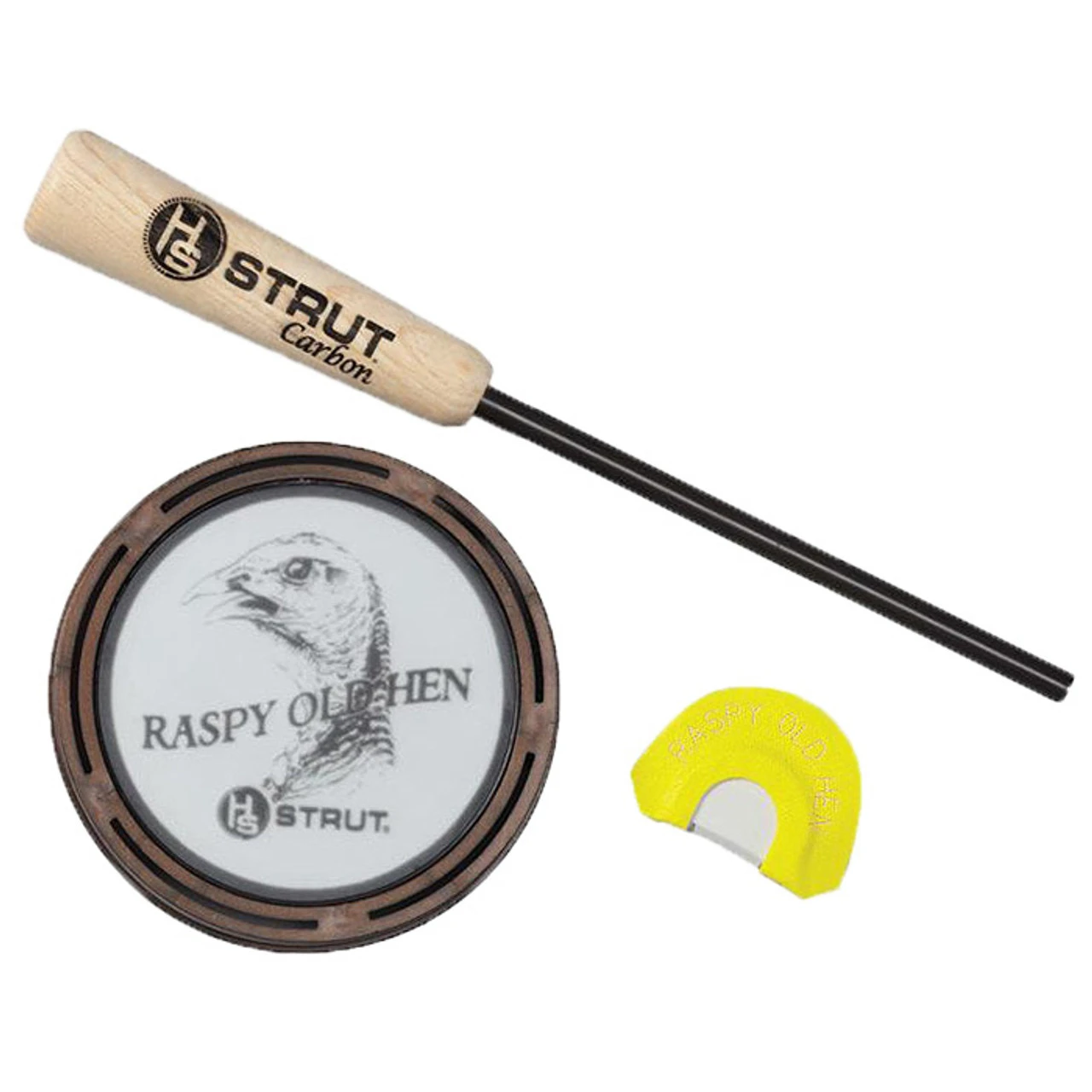 Raspy Old Hen Glass Turkey Calls By Hunters Specialties