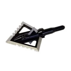 Magnus Broadheads Black Hornet Ser-Razor 100 Grain 4 Blade Broadhead 1 5/16″ Long X 1 1/4″ Wide (3-pack) BHSR100-4