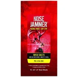 Nose Jammer Scent Elimination Dryer Sheets 15 Pack 3168
