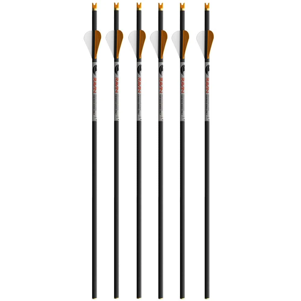 Ravin Crossbows Arrows Bolts R500 400 Grain .001 Bolt 6pk R121