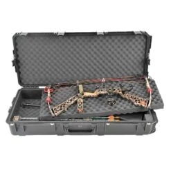 SKB Case Bow Rifle Double Case 40″Lx16″Wx6.5″D Black 3i-4217-DB
