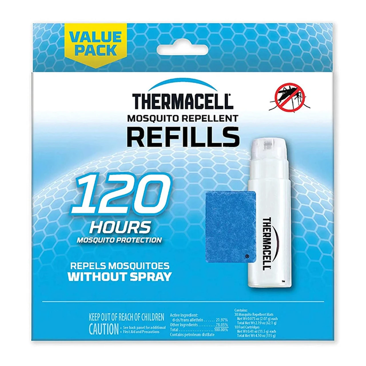 Original Mosquito Repellent Refills 120-Hour Bulk Pack By Thermacell