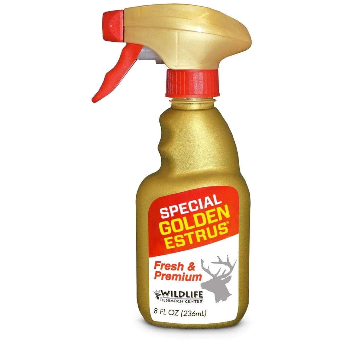 Wildlife Research Center Special Golden Estrus Doe Urine 8oz Bottle The Gold Standard 84058